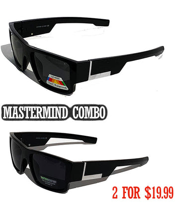 Authentic Gangster Locs  Shades combo ( 2 Pairs)